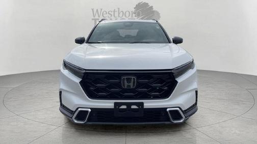 White 2025 Honda CR-V Hybrid Sport Touring AWD