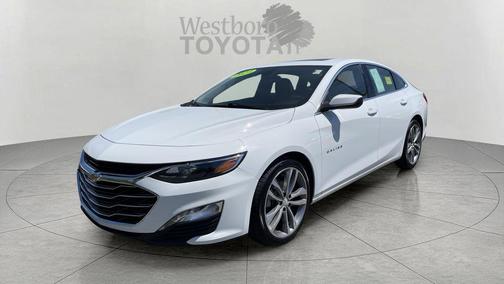Summit White 2023 Chevrolet Malibu FWD 1LT