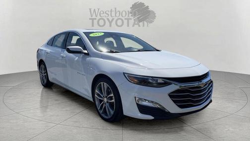 Summit White 2023 Chevrolet Malibu FWD 1LT