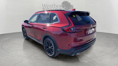 Radiant Red Metallic 2024 Honda CR-V Hybrid Sport Touring AWD