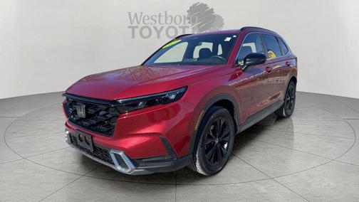 Radiant Red Metallic 2024 Honda CR-V Hybrid Sport Touring AWD