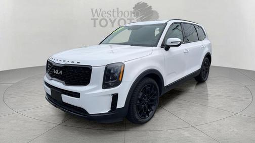 White Pearl 2022 Kia Telluride EX