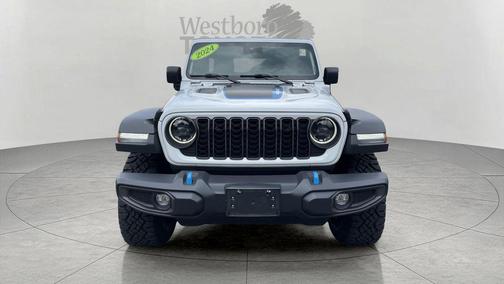 Bright White Clearcoat 2024 Jeep Wrangler 4xe Rubicon