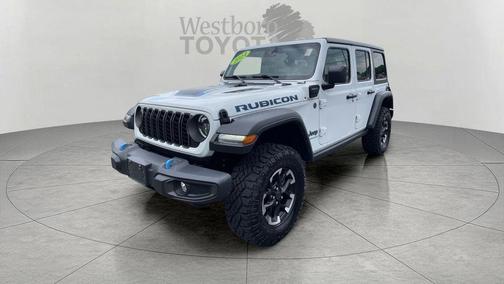 Bright White Clearcoat 2024 Jeep Wrangler 4xe Rubicon