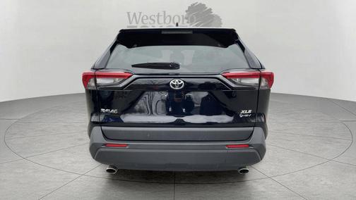 Midnight Black 2025 Toyota RAV4 Hybrid XLE