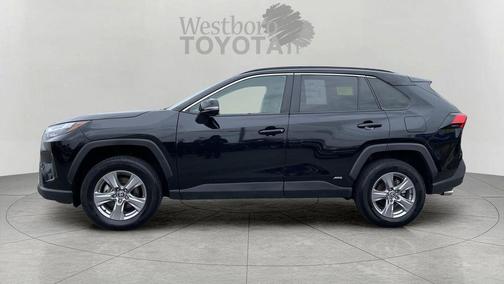 Midnight Black 2025 Toyota RAV4 Hybrid XLE