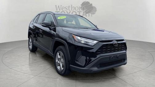 Midnight Black 2025 Toyota RAV4 Hybrid XLE