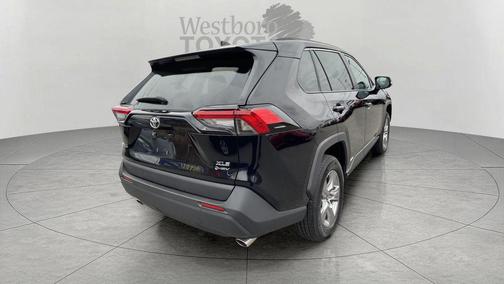 Midnight Black 2025 Toyota RAV4 Hybrid XLE