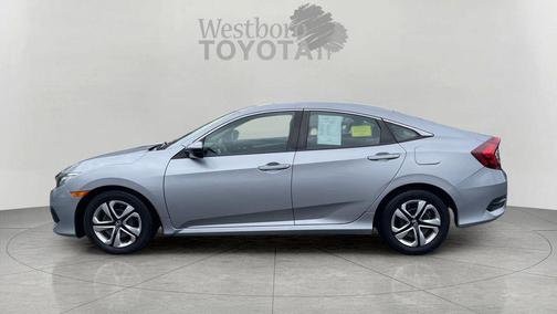 Silver 2016 Honda Civic LX