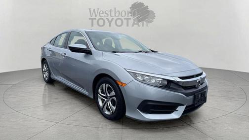 Silver 2016 Honda Civic LX