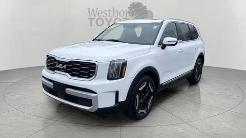 Glacial White Pearl 2025 Kia Telluride S