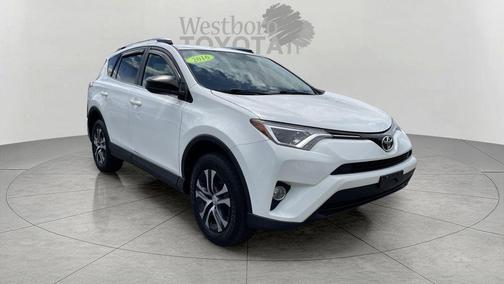 Super White 2016 Toyota RAV4 LE