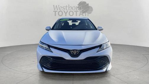 Super White 2020 Toyota Camry LE
