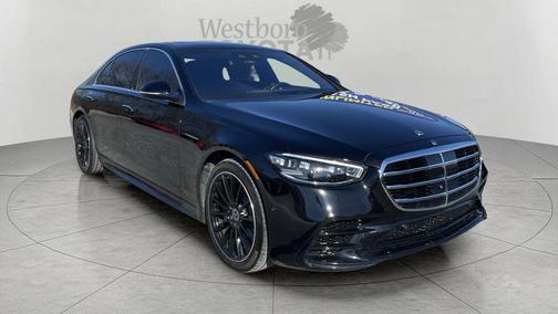 Black 2022 Mercedes-Benz S-Class S 580 4MATIC