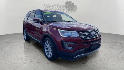 Ruby Red Metallic 2017 Ford Explorer Limited
