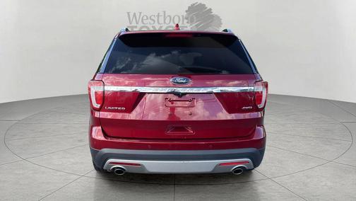 Ruby Red Metallic 2017 Ford Explorer Limited