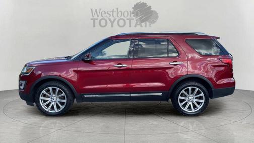 Ruby Red Metallic 2017 Ford Explorer Limited