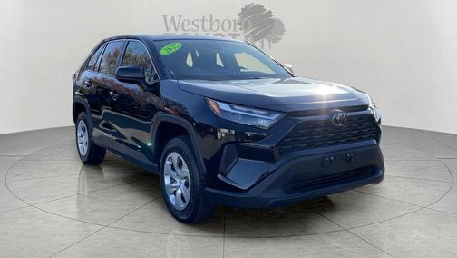 Midnight Black Metallic 2023 Toyota RAV4 LE