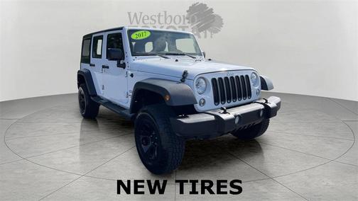 Bright White Clearcoat 2017 Jeep Wrangler Unlimited Sport