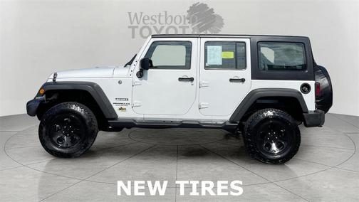 Bright White Clearcoat 2017 Jeep Wrangler Unlimited Sport