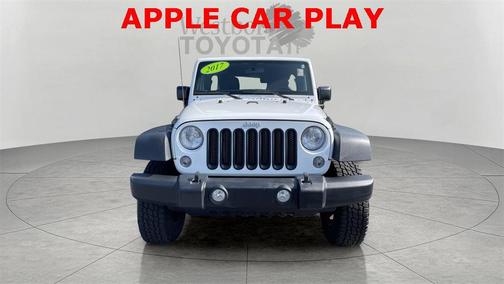 Bright White Clearcoat 2017 Jeep Wrangler Unlimited Sport