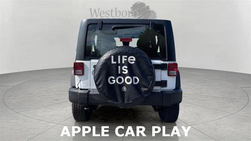 Bright White Clearcoat 2017 Jeep Wrangler Unlimited Sport