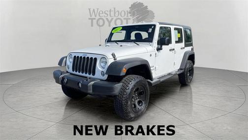 Bright White Clearcoat 2017 Jeep Wrangler Unlimited Sport