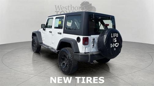 Bright White Clearcoat 2017 Jeep Wrangler Unlimited Sport