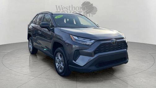 Magnetic Gray Metallic 2025 Toyota RAV4 Hybrid LE
