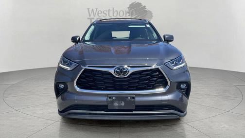 Magnetic Gray 2025 Toyota Highlander Hybrid Limited