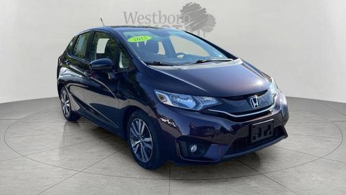 Purple 2015 Honda Fit EX