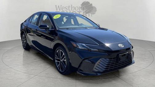 Midnight Black Metallic 2025 Toyota Camry XLE