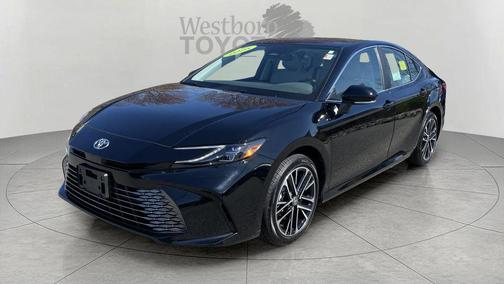 Midnight Black Metallic 2025 Toyota Camry XLE