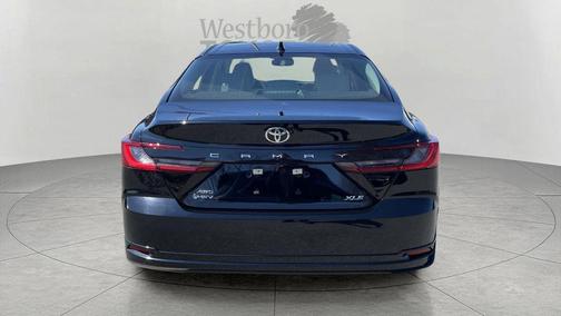 Midnight Black Metallic 2025 Toyota Camry XLE