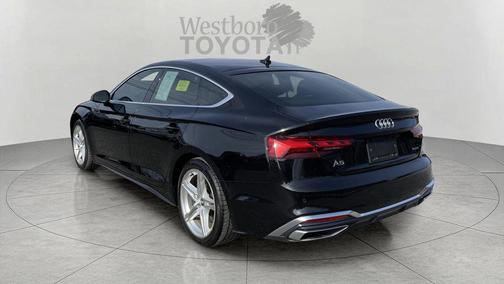 Black Metallic 2021 Audi A5 Sportback 45 S Line Premium