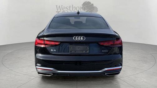 Black Metallic 2021 Audi A5 Sportback 45 S Line Premium