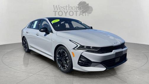 Gray 2022 Kia K5 GT-Line