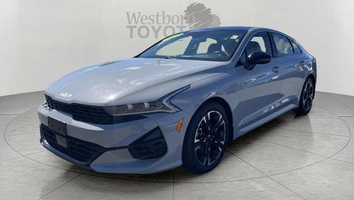 Gray 2022 Kia K5 GT-Line