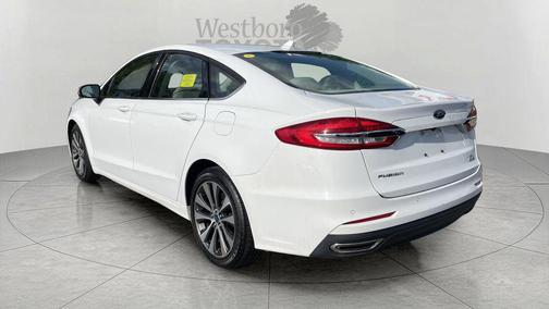 Oxford White 2019 Ford Fusion SE