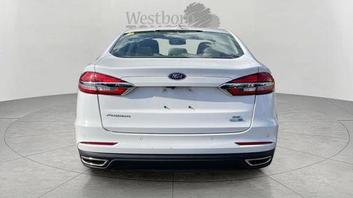 Oxford White 2019 Ford Fusion SE