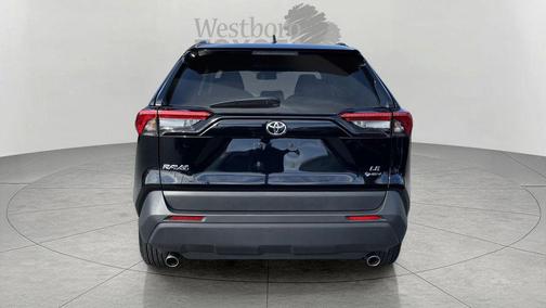 Midnight Black Metallic 2025 Toyota RAV4 Hybrid LE