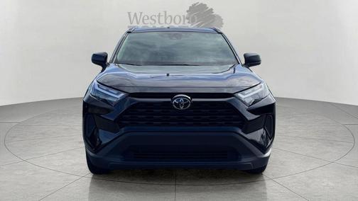 Midnight Black Metallic 2025 Toyota RAV4 Hybrid LE
