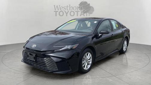 Midnight Black Metallic 2025 Toyota Camry LE