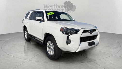 Super White 2017 Toyota 4Runner SR5 Premium