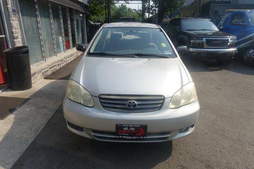 Silver 2003 Toyota Corolla CE