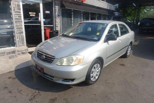 Silver 2003 Toyota Corolla CE