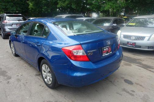 Dyno Blue Pearl 2012 Honda Civic LX