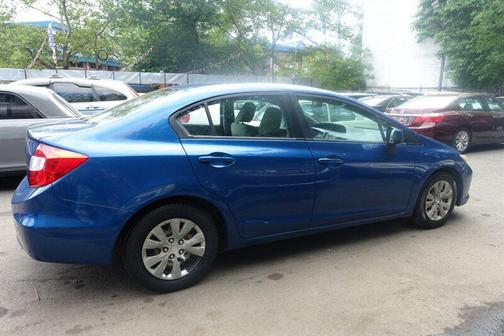 Dyno Blue Pearl 2012 Honda Civic LX