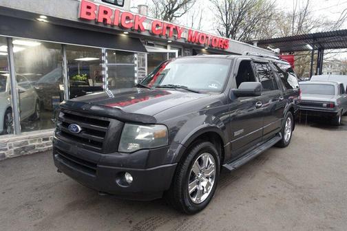 Black Clearcoat 2007 Ford Expedition EL Limited