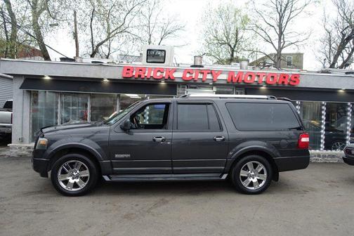 Black Clearcoat 2007 Ford Expedition EL Limited
